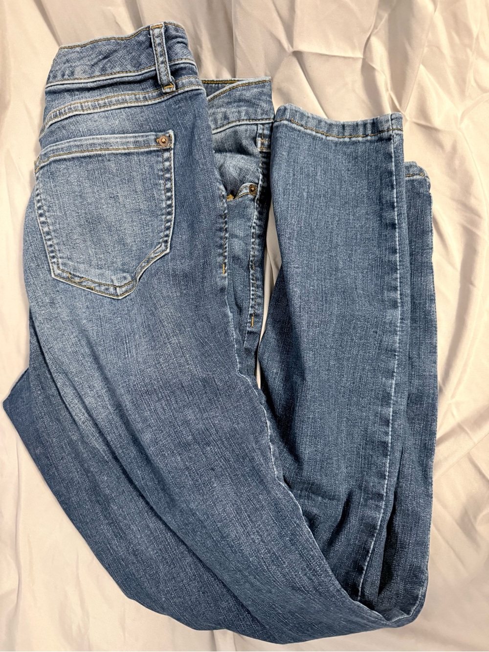 Aéropostale Mid Rise Bootcut Jeans Women’s 10 Regular Stretch Medium Wash